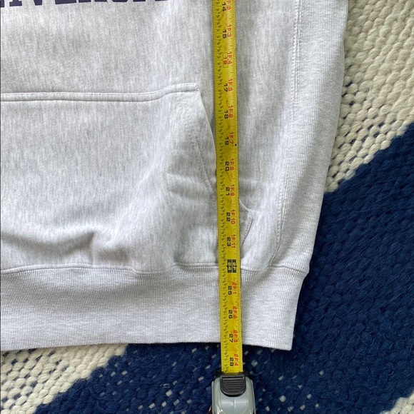 Blue 84 Gray Collegiate West Chester University Sweatshirt Hoodie - Picture 4 of 6